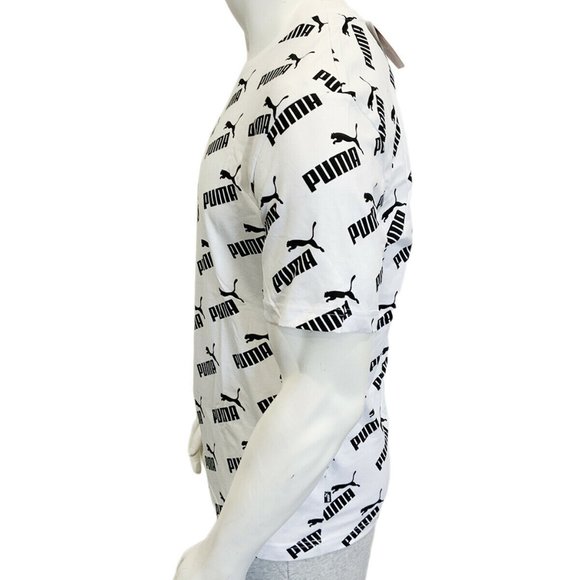 NWT PUMA MEN'S BLACK SHORT SLEEVE T-SHIRT SIZE L - Picture 4 of 5